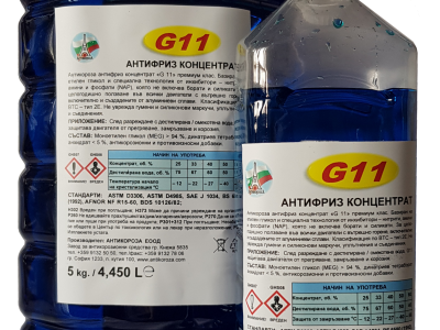 Антифриз син неорганиченG11 -80°С